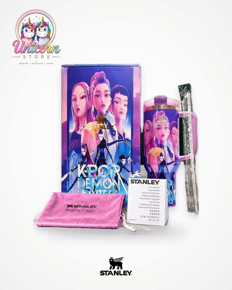 KPop Demon Hunters Stanley Quencher tumbler gift set