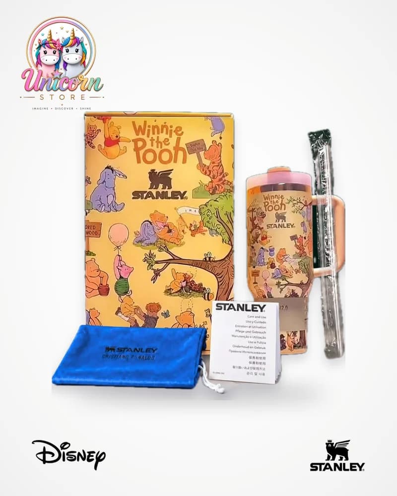 Disney Winnie the Pooh Stanley Quencher tumbler gift set
